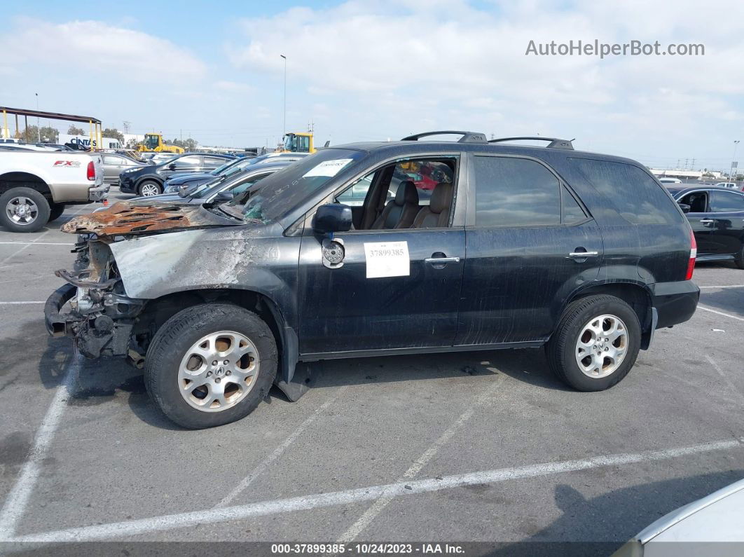 2002 Acura Mdx Touring Pkg Черный vin: 2HNYD18642H507773