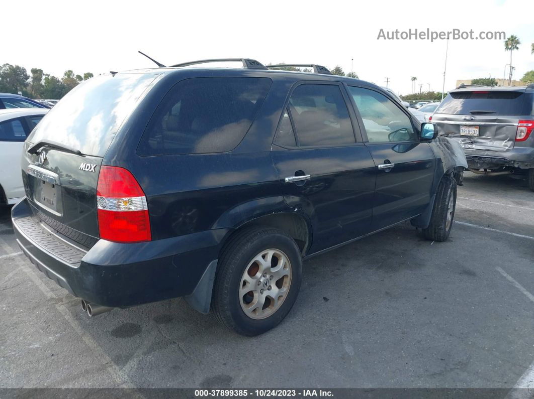 2002 Acura Mdx Touring Pkg Черный vin: 2HNYD18642H507773