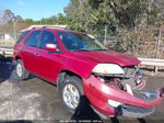 2002 Acura Mdx Touring Pkg Red vin: 2HNYD18642H522984