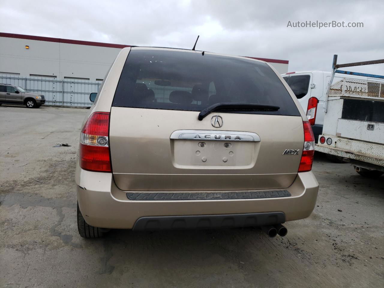 2002 Acura Mdx Touring Gold vin: 2HNYD18642H544757