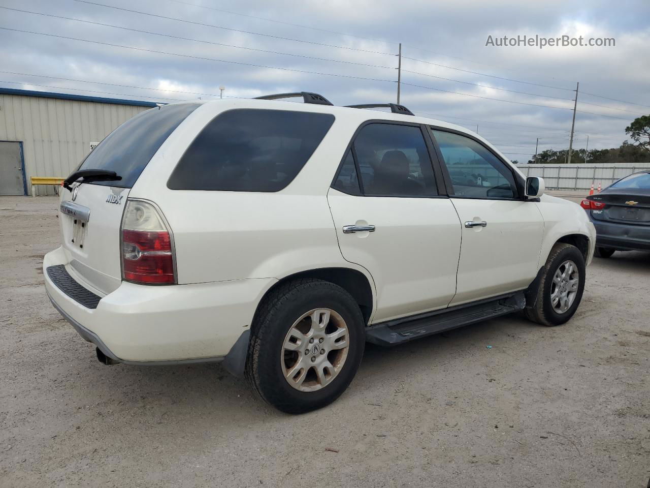 2005 Acura Mdx Touring Белый vin: 2HNYD18645H555875