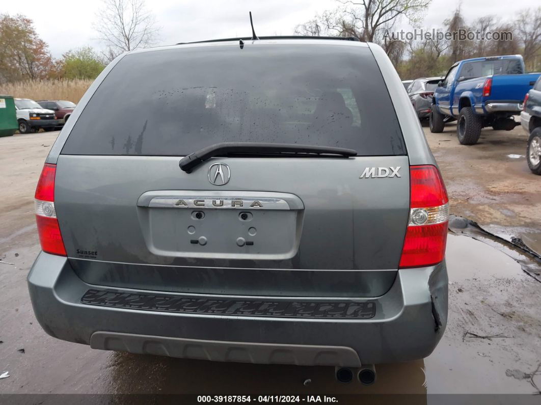 2002 Acura Mdx   Gray vin: 2HNYD18652H512402