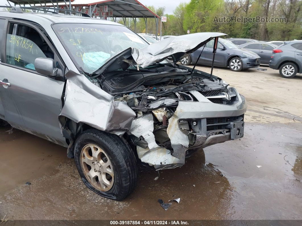 2002 Acura Mdx   Gray vin: 2HNYD18652H512402