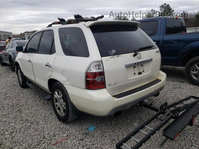 2005 Acura Mdx Touring White vin: 2HNYD18655H515420