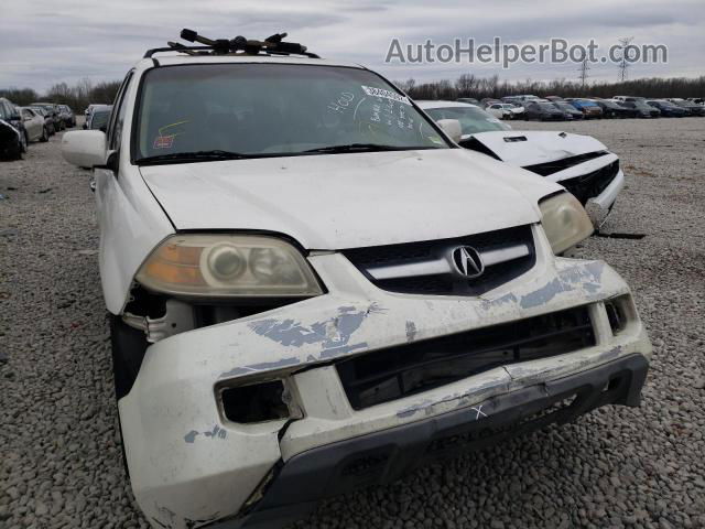 2005 Acura Mdx Touring White vin: 2HNYD18655H515420