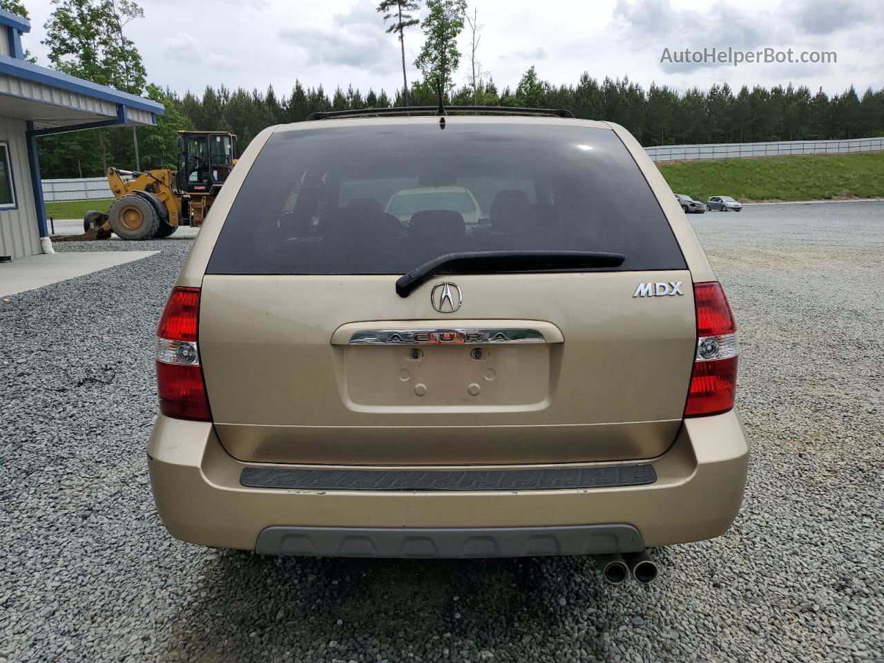 2002 Acura Mdx Touring Tan vin: 2HNYD18662H516295