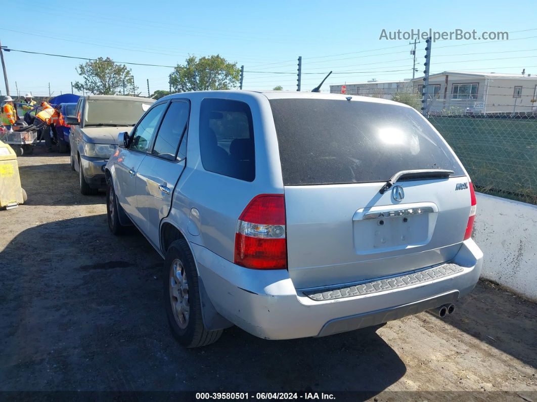 2002 Acura Mdx   Gray vin: 2HNYD18662H530150