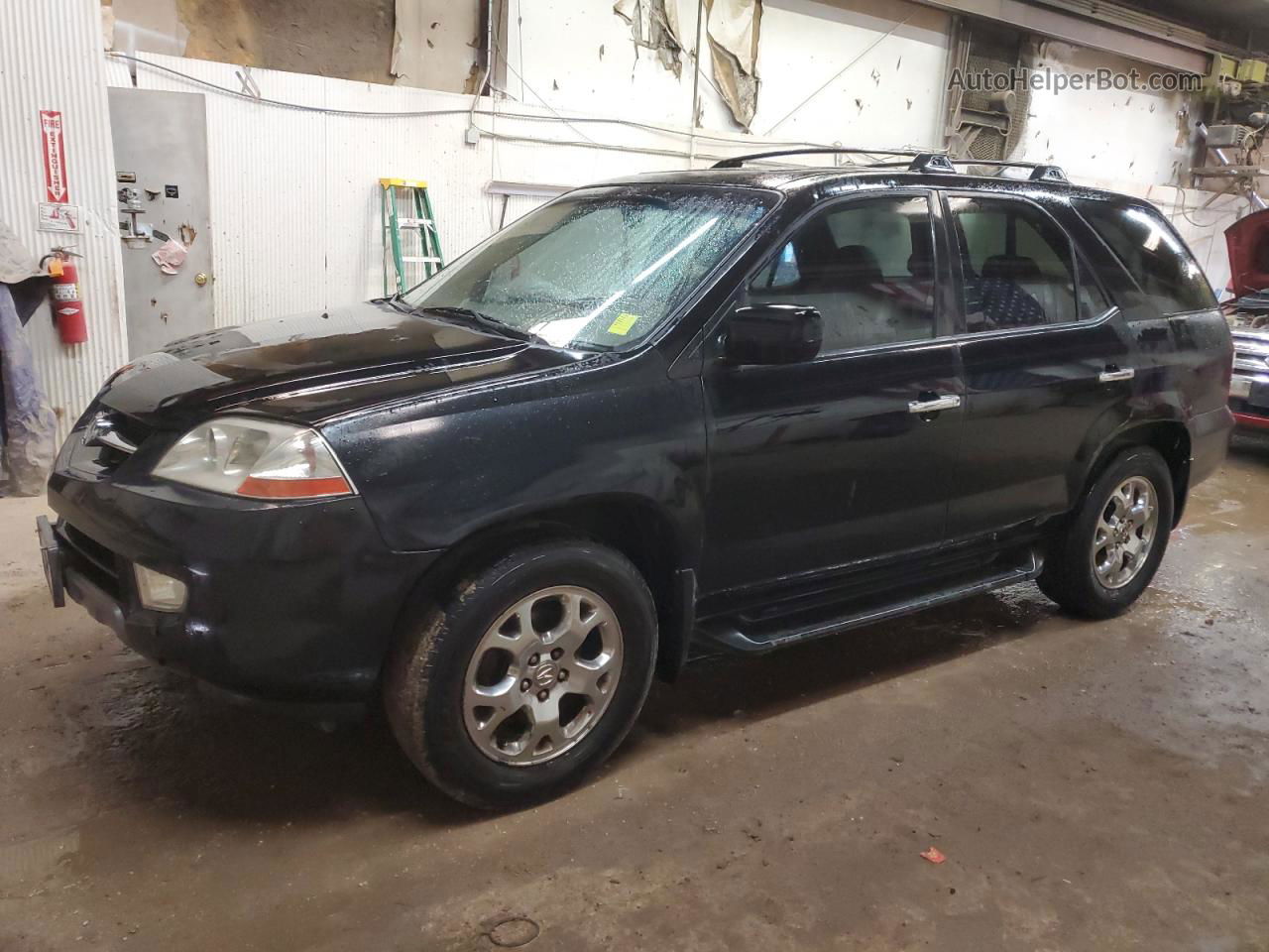 2002 Acura Mdx Touring Blue vin: 2HNYD18662H543819