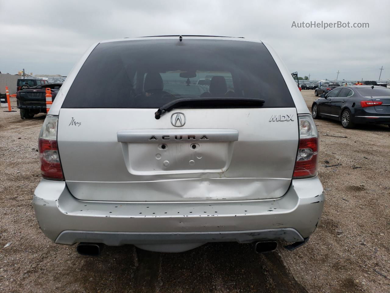 2005 Acura Mdx Touring Silver vin: 2HNYD18665H548149