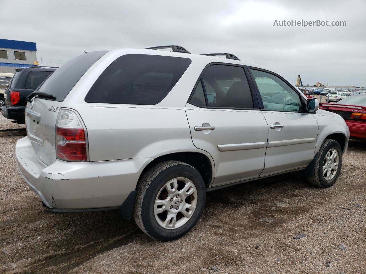 2005 Acura Mdx Touring Silver vin: 2HNYD18665H548149