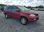 2002 Acura Mdx Touring Red vin: 2HNYD18672H516791