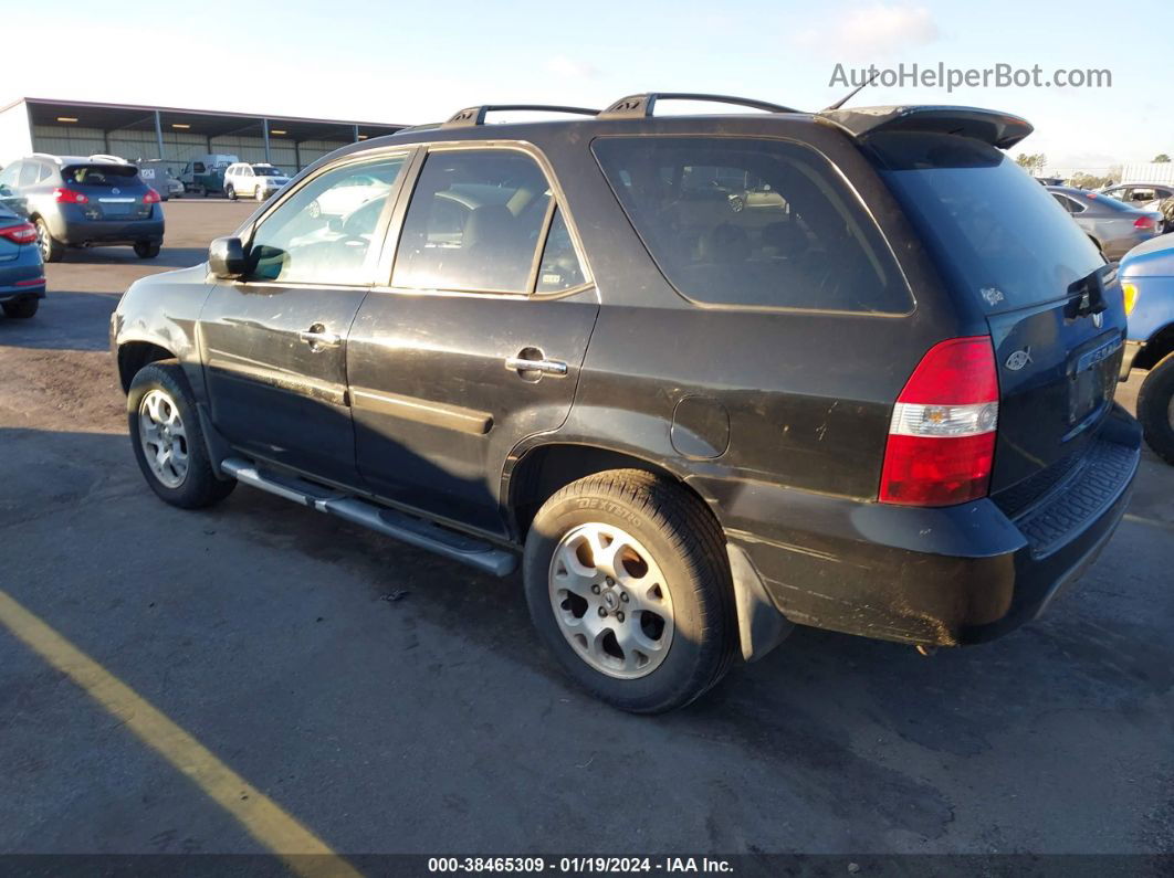 2002 Acura Mdx Touring Pkg Black vin: 2HNYD18672H529573