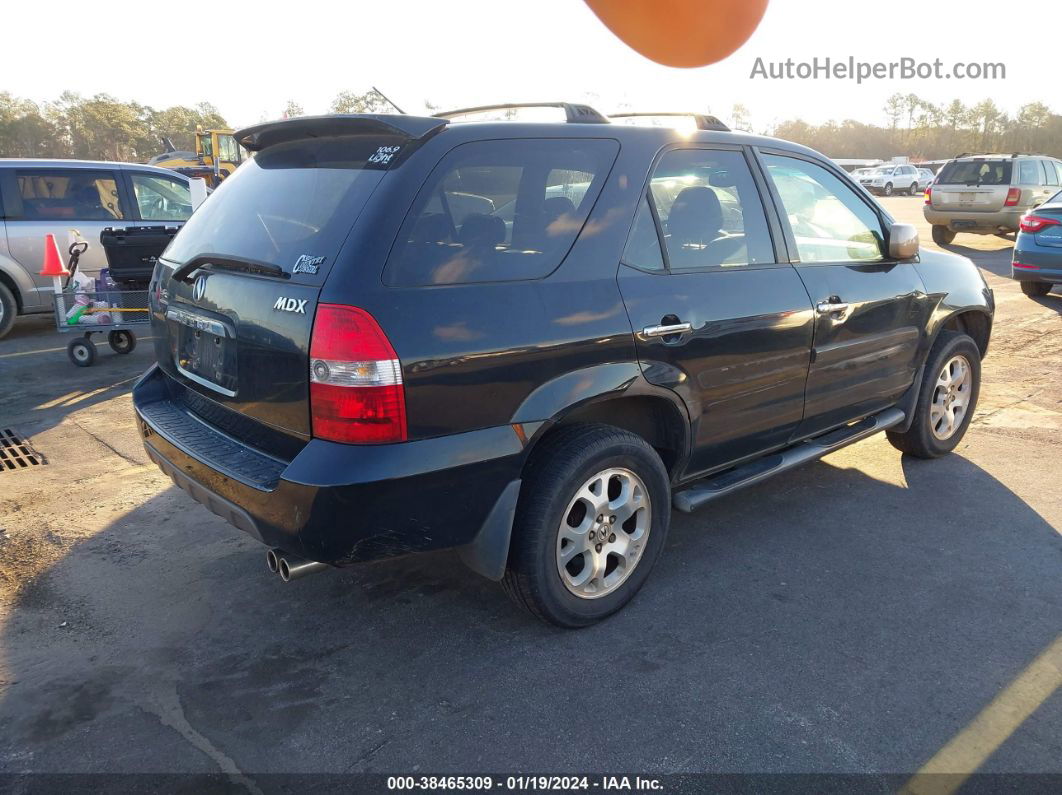 2002 Acura Mdx Touring Pkg Black vin: 2HNYD18672H529573