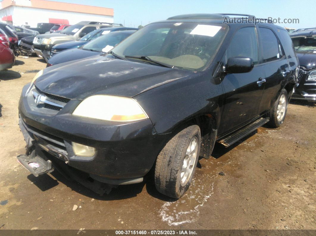 2002 Acura Mdx Touring Pkg Black vin: 2HNYD18672H541013