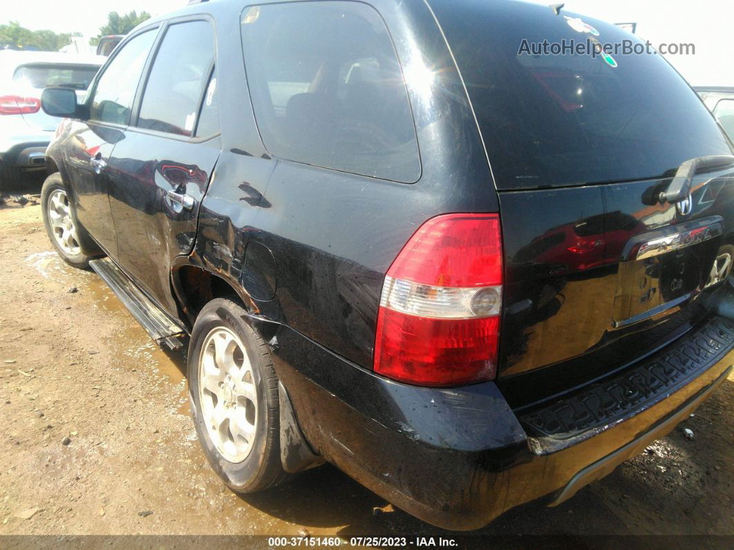 2002 Acura Mdx Touring Pkg Black vin: 2HNYD18672H541013