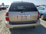 2002 Acura Mdx Touring Beige vin: 2HNYD18672H544512