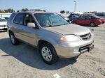 2002 Acura Mdx Touring Beige vin: 2HNYD18672H544512