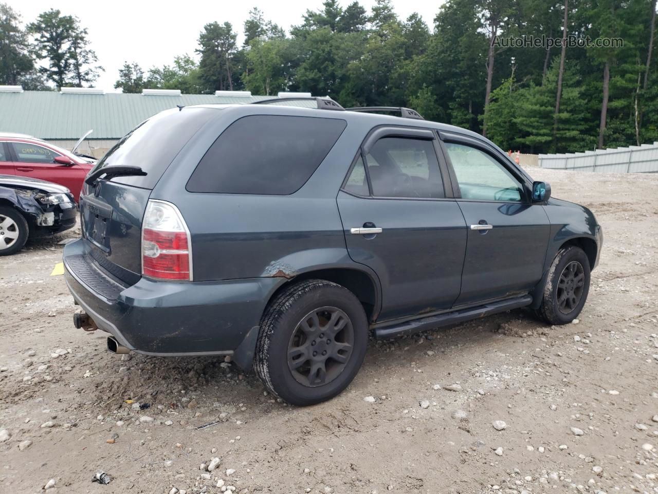 2005 Acura Mdx Touring Зеленый vin: 2HNYD18675H507724