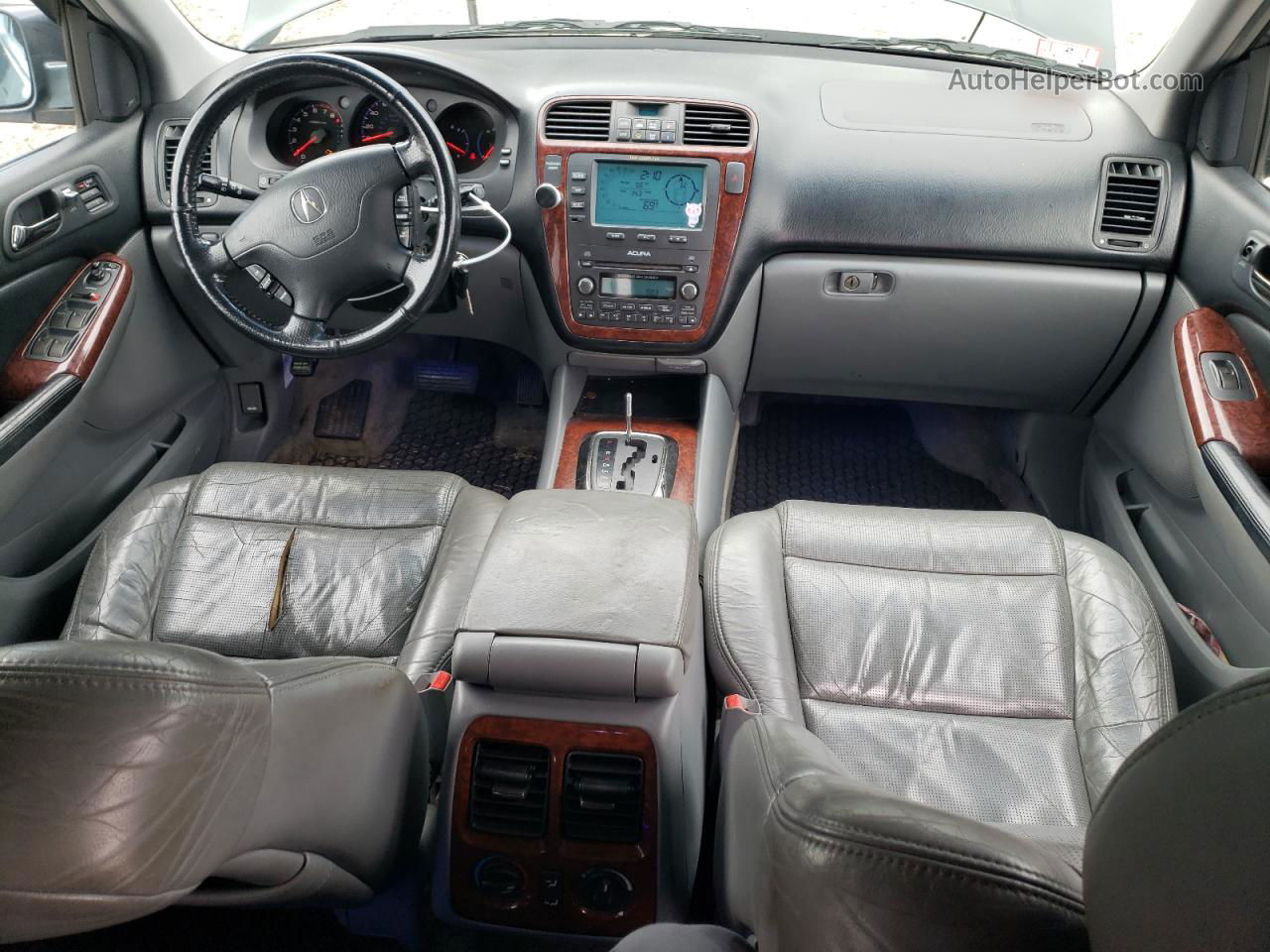 2005 Acura Mdx Touring Зеленый vin: 2HNYD18675H507724