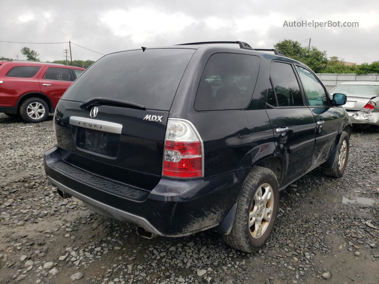 2005 Acura Mdx Touring Black vin: 2HNYD18675H515628