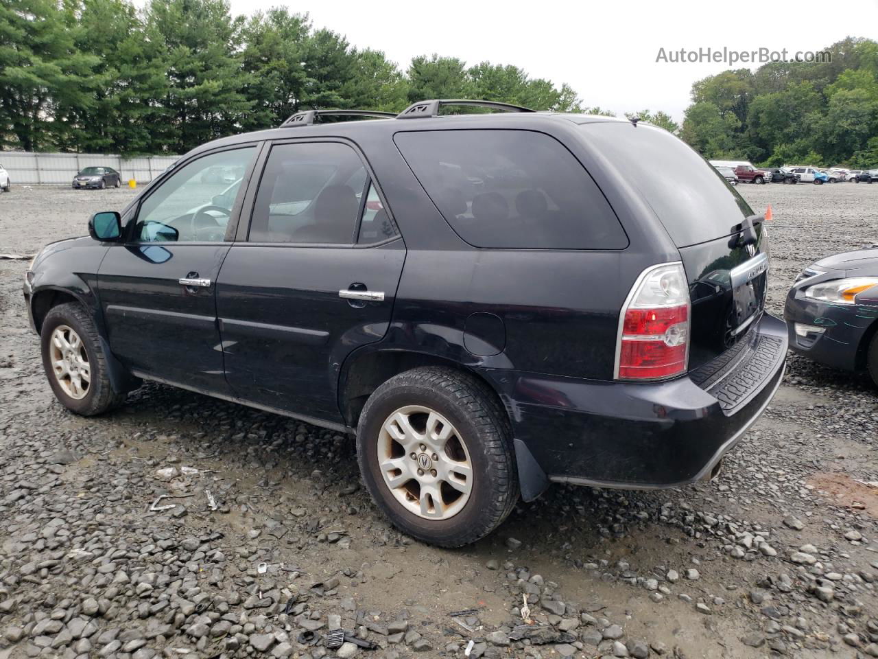 2005 Acura Mdx Touring Black vin: 2HNYD18675H515628