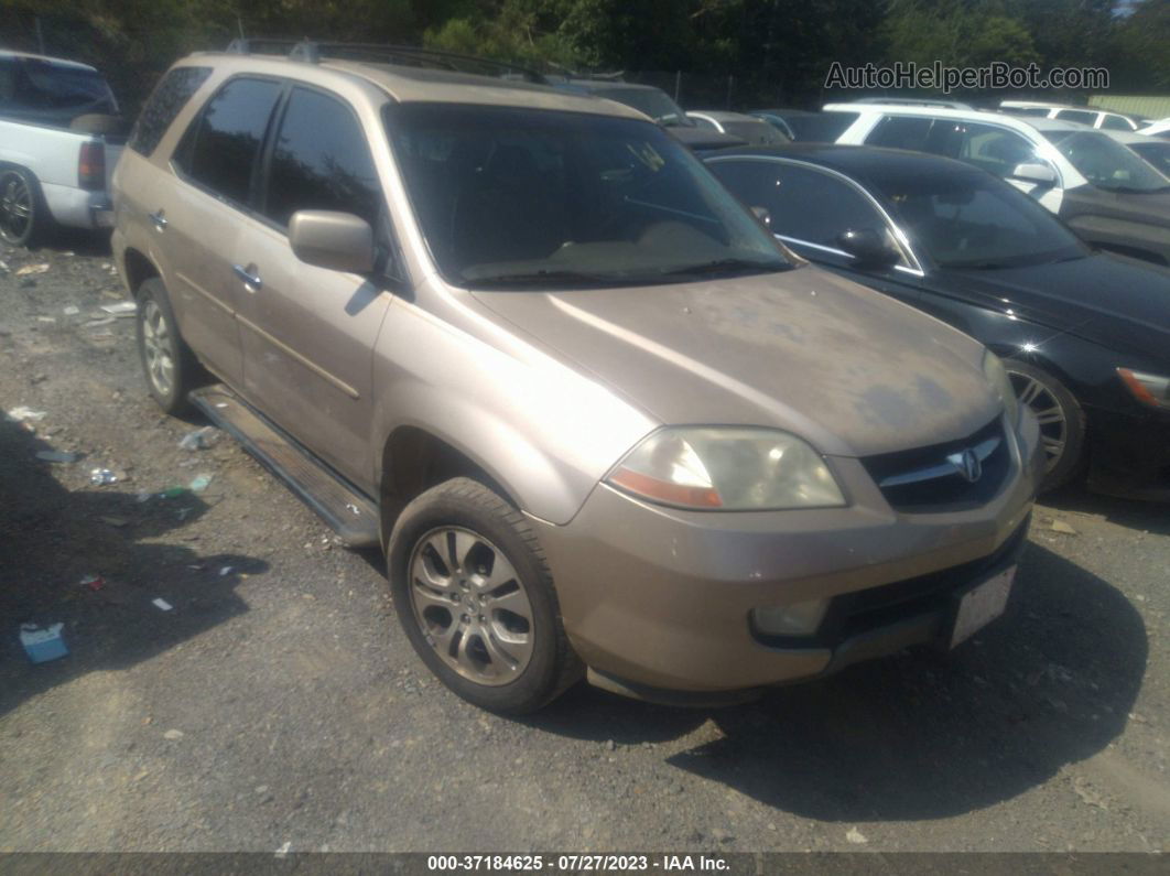 2002 Acura Mdx Touring Pkg Gold vin: 2HNYD18682H502091