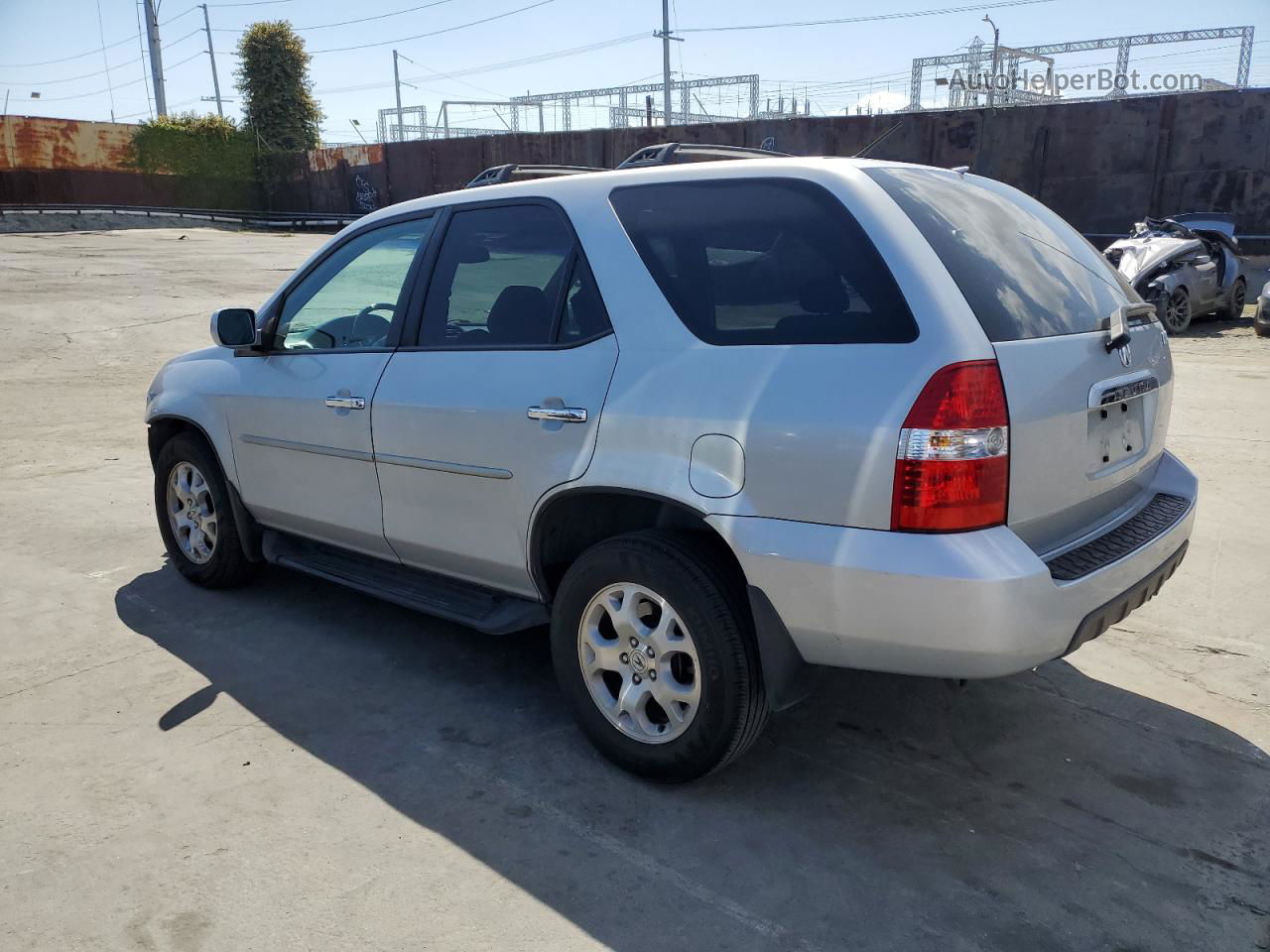 2002 Acura Mdx Touring Silver vin: 2HNYD18682H520431