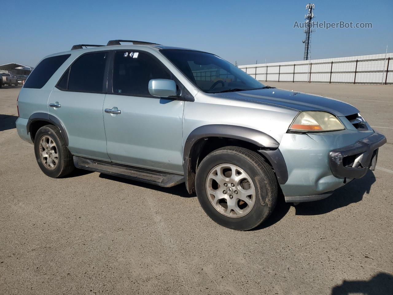 2002 Acura Mdx Touring Blue vin: 2HNYD18682H527668