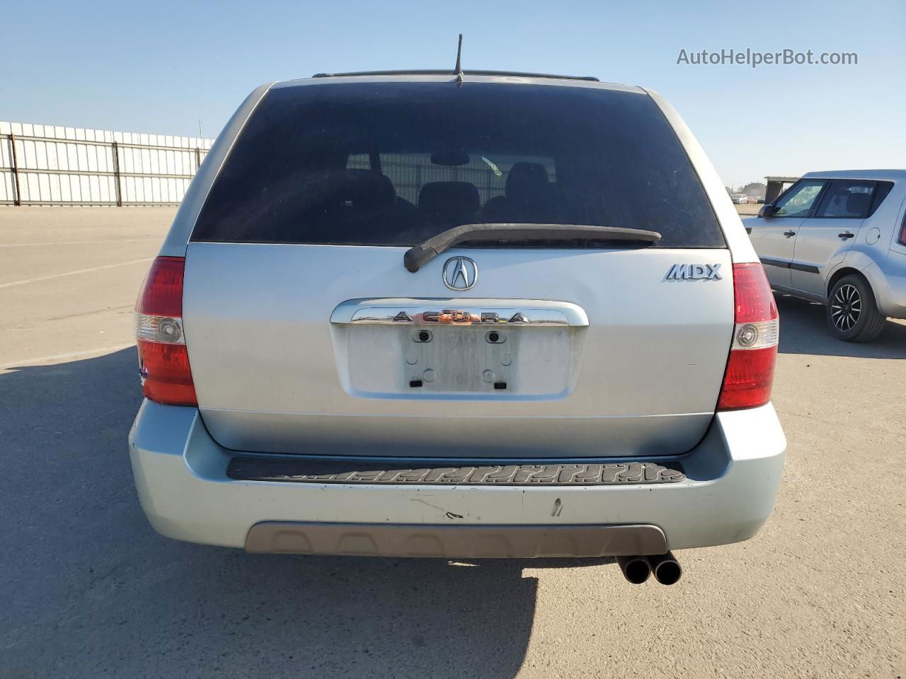 2002 Acura Mdx Touring Blue vin: 2HNYD18682H527668