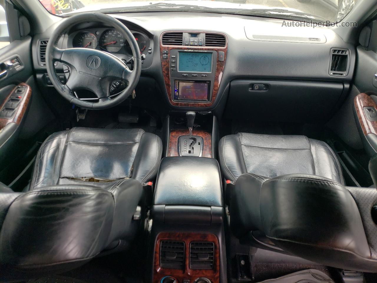 2002 Acura Mdx Touring Серебряный vin: 2HNYD18682H543076