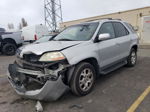 2002 Acura Mdx Touring Silver vin: 2HNYD18682H543076