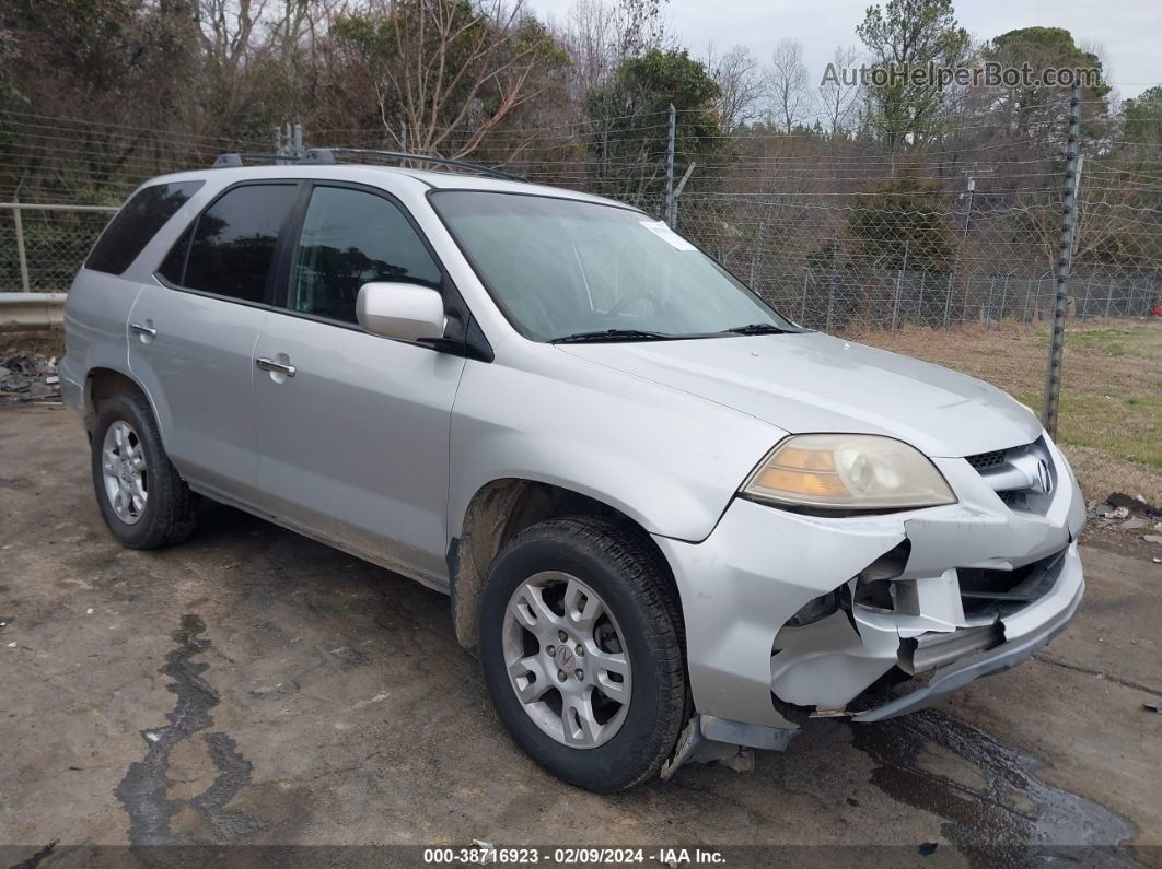 2005 Acura Mdx   Серебряный vin: 2HNYD18685H555944