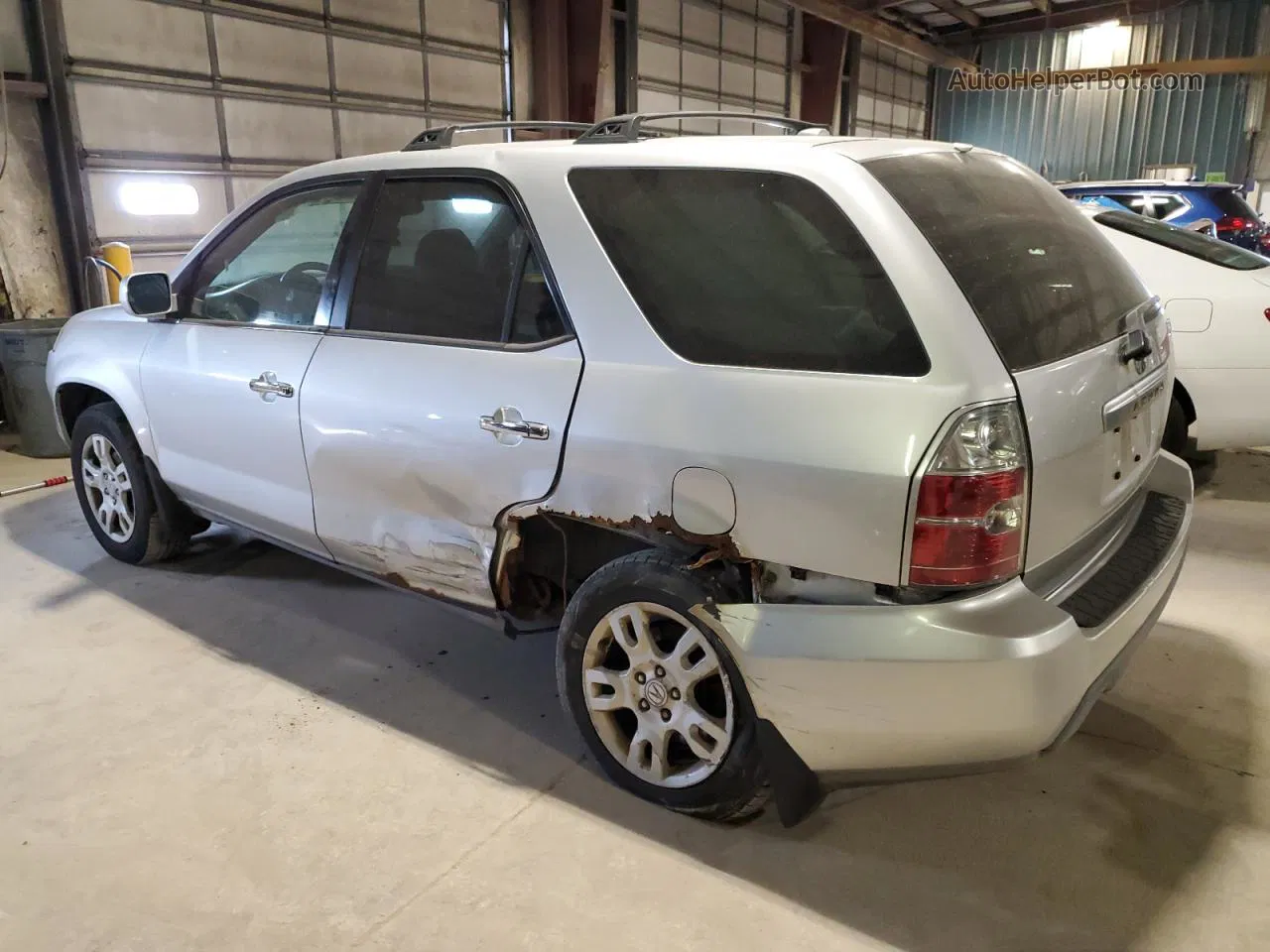 2005 Acura Mdx Touring Silver vin: 2HNYD18685H559007