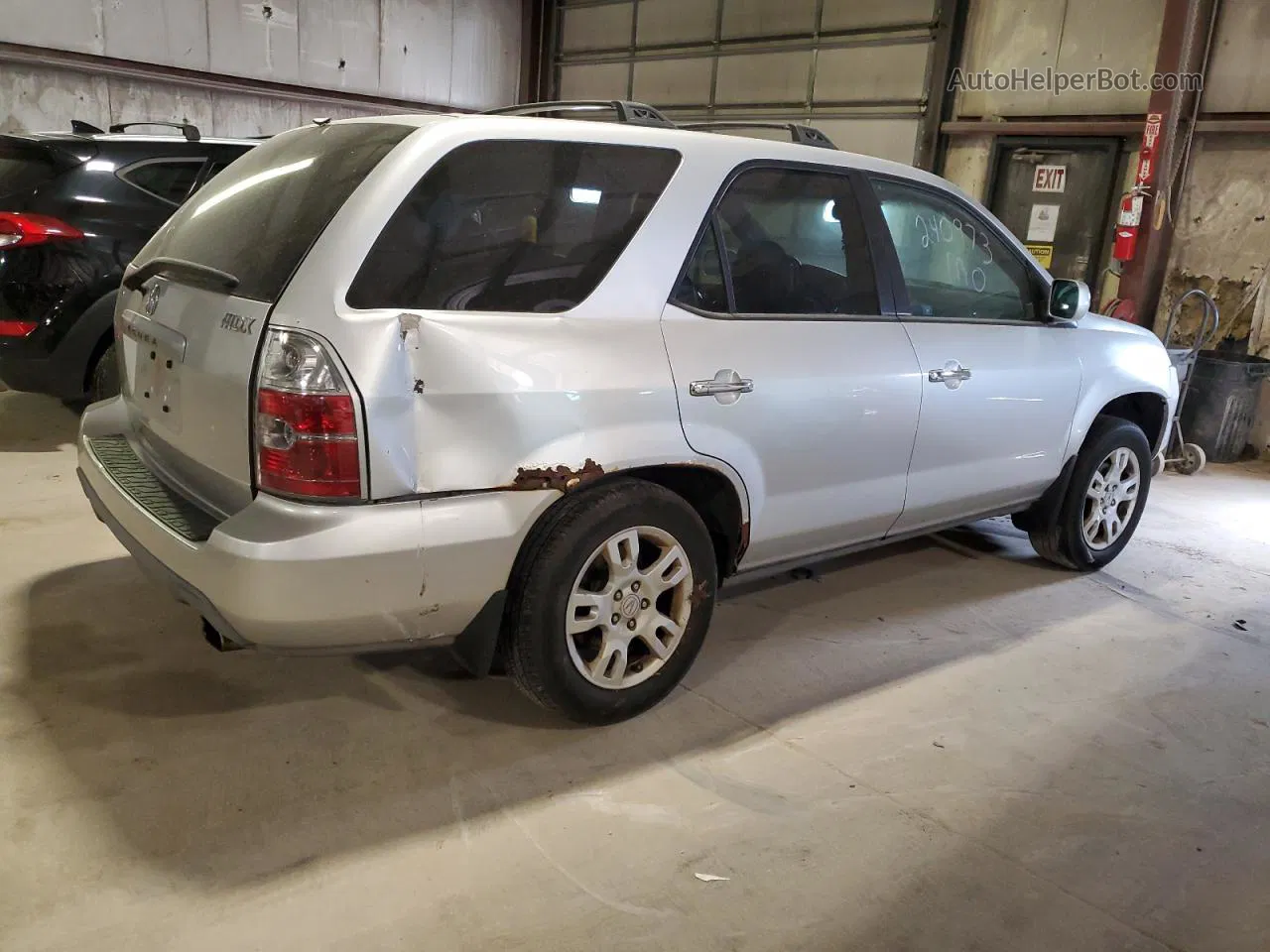 2005 Acura Mdx Touring Silver vin: 2HNYD18685H559007