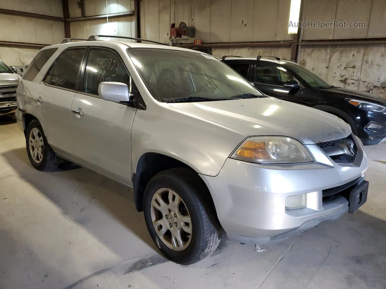 2005 Acura Mdx Touring Silver vin: 2HNYD18685H559007