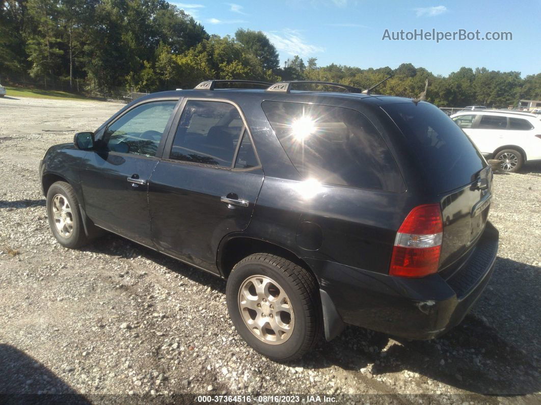 2002 Acura Mdx Touring Pkg Черный vin: 2HNYD18692H530773