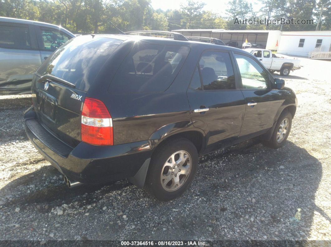 2002 Acura Mdx Touring Pkg Black vin: 2HNYD18692H530773