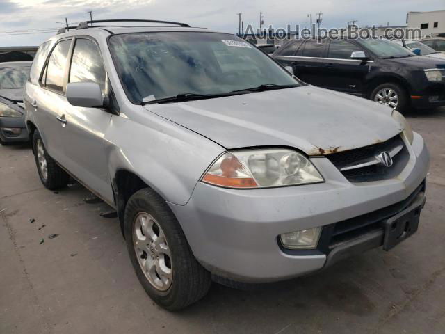 2002 Acura Mdx Touring Silver vin: 2HNYD18692H545869