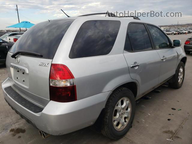 2002 Acura Mdx Touring Silver vin: 2HNYD18692H545869