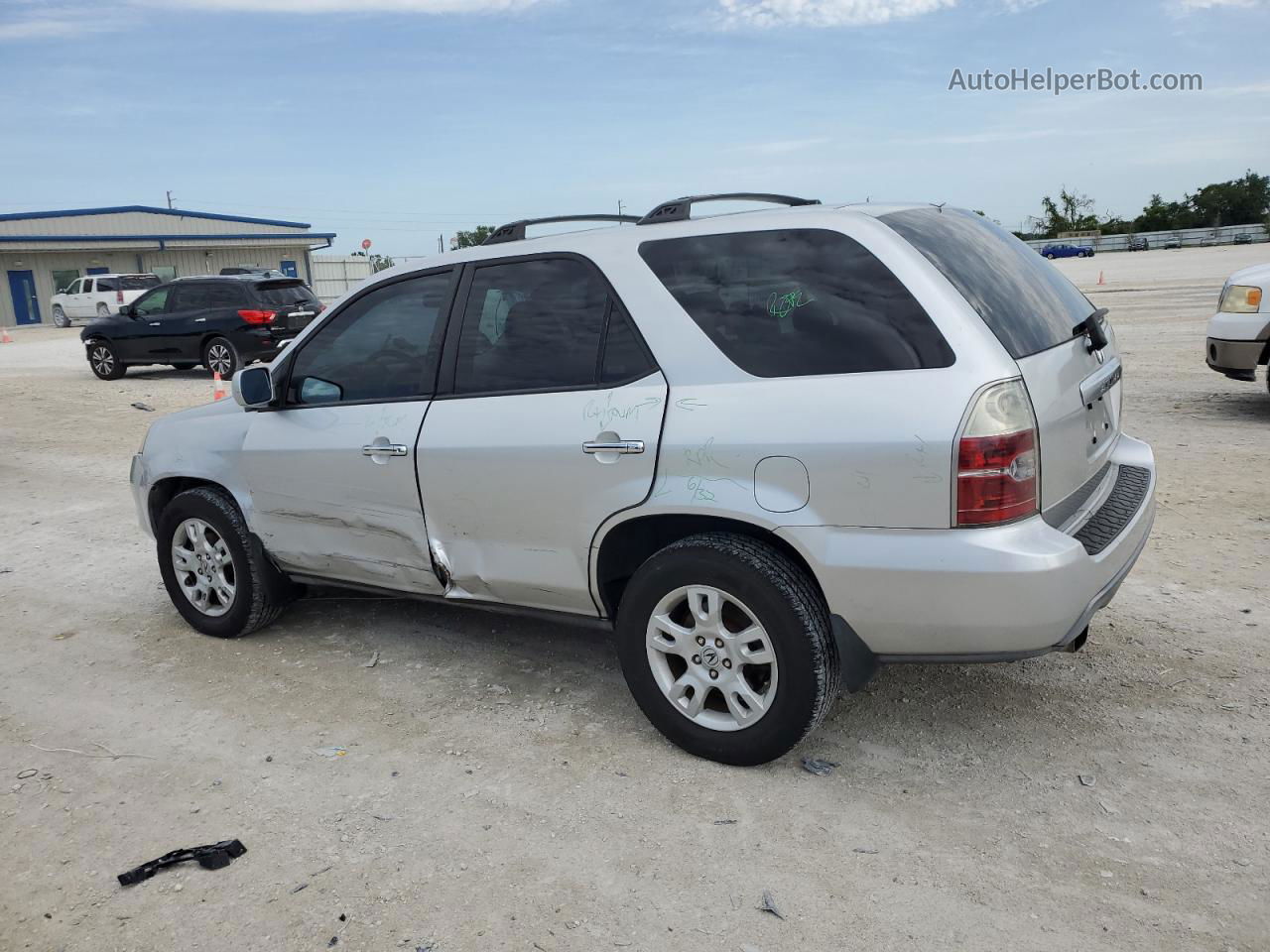 2005 Acura Mdx Touring Silver vin: 2HNYD18695H522547