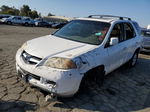 2005 Acura Mdx Touring White vin: 2HNYD18695H535864