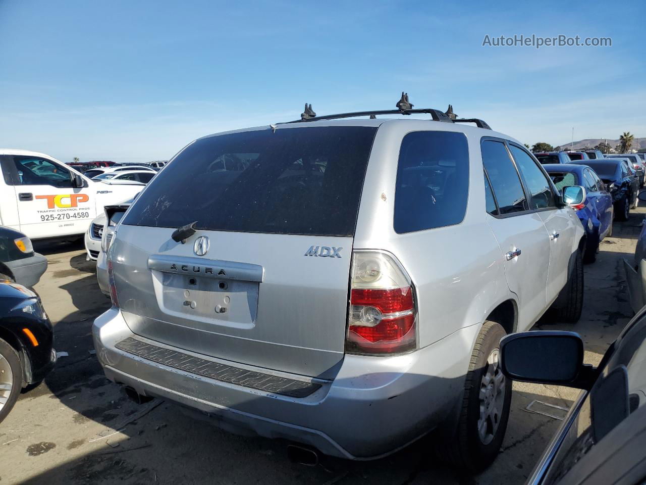 2005 Acura Mdx Touring Серебряный vin: 2HNYD18695H540014