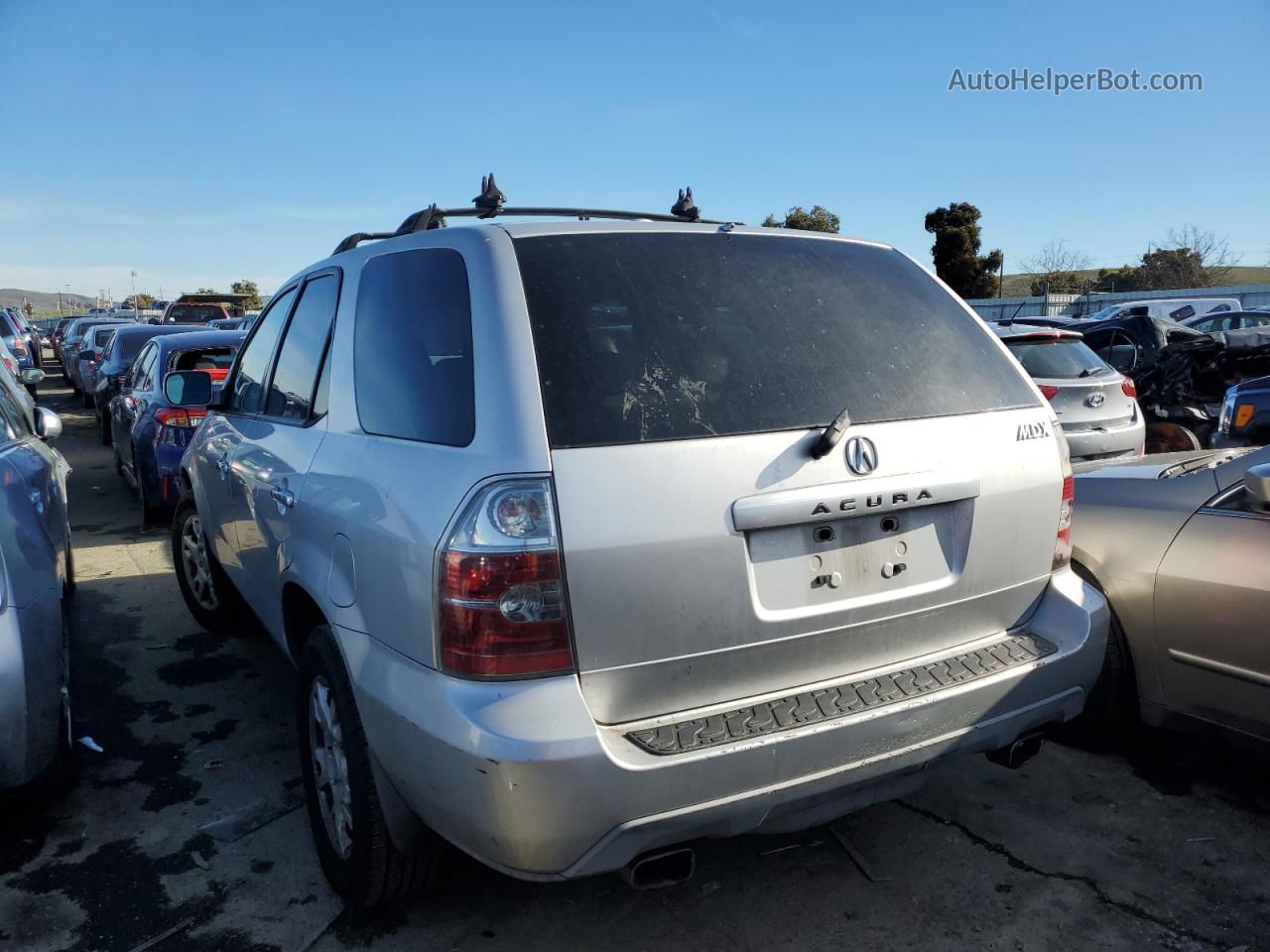 2005 Acura Mdx Touring Серебряный vin: 2HNYD18695H540014