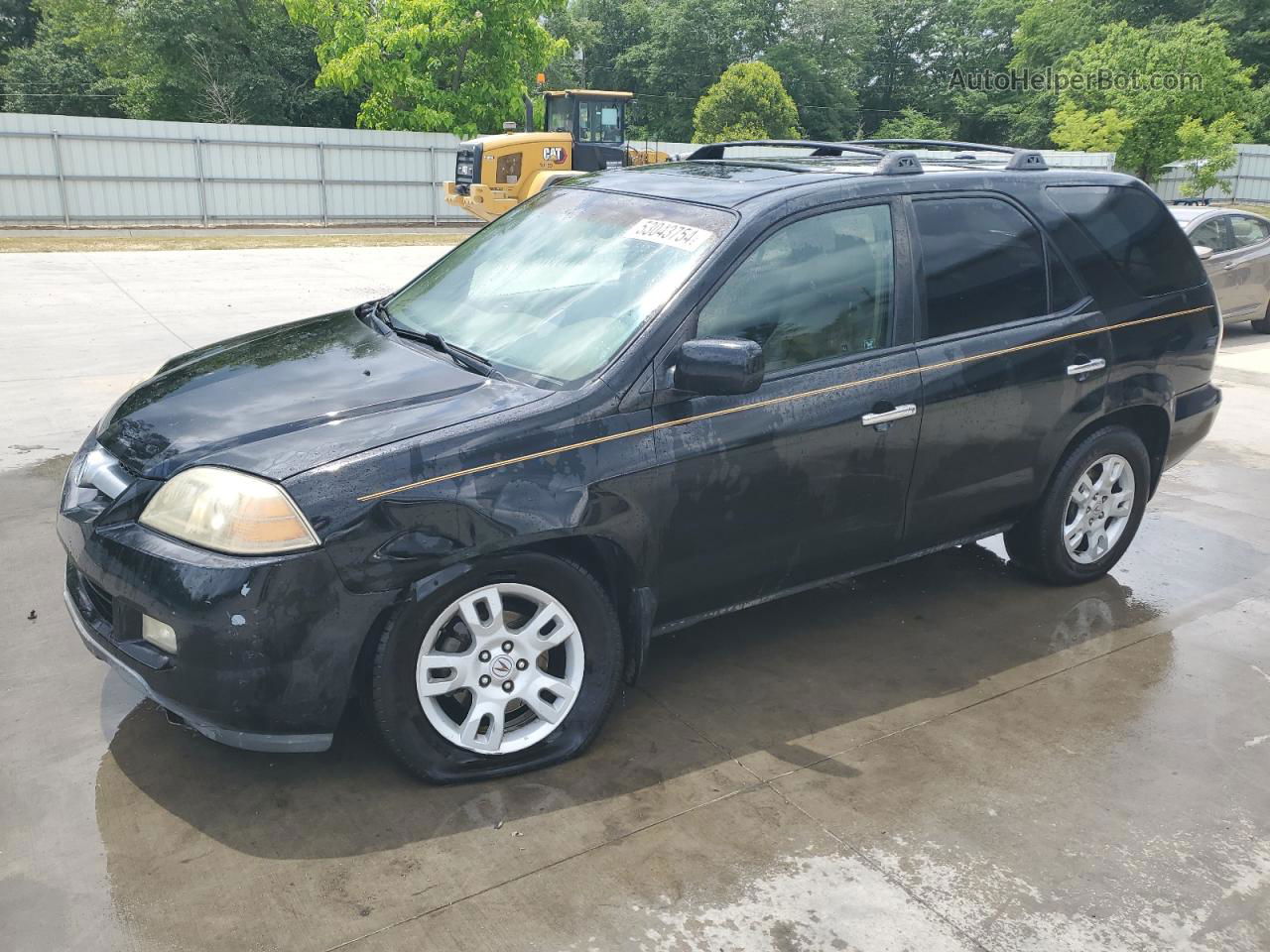 2005 Acura Mdx Touring Black vin: 2HNYD18695H552924