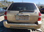 2002 Acura Mdx Touring Gold vin: 2HNYD186X2H512508