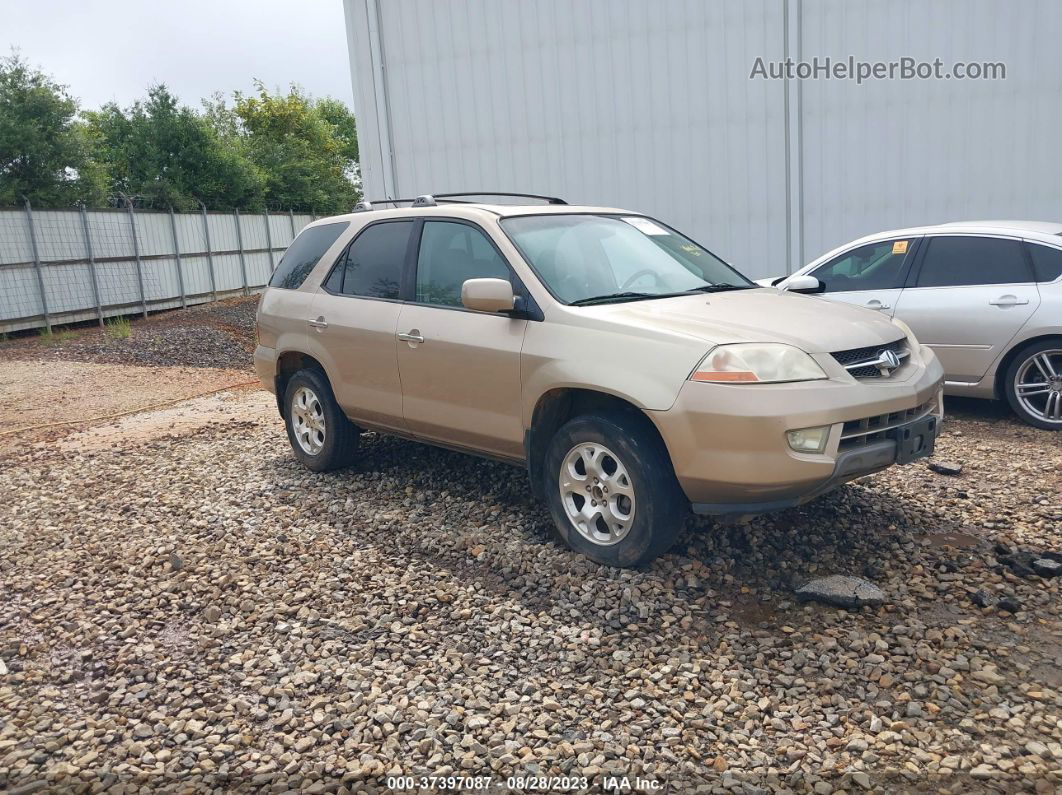 2002 Acura Mdx Touring Pkg Gold vin: 2HNYD186X2H516252