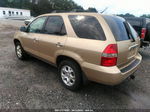 2002 Acura Mdx Touring Pkg Gold vin: 2HNYD186X2H516252