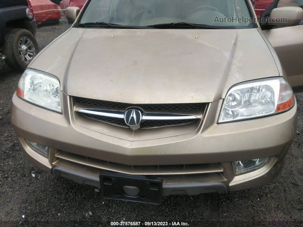 2002 Acura Mdx Touring Pkg Gold vin: 2HNYD186X2H516252