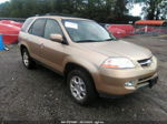 2002 Acura Mdx Touring Pkg Gold vin: 2HNYD186X2H516252