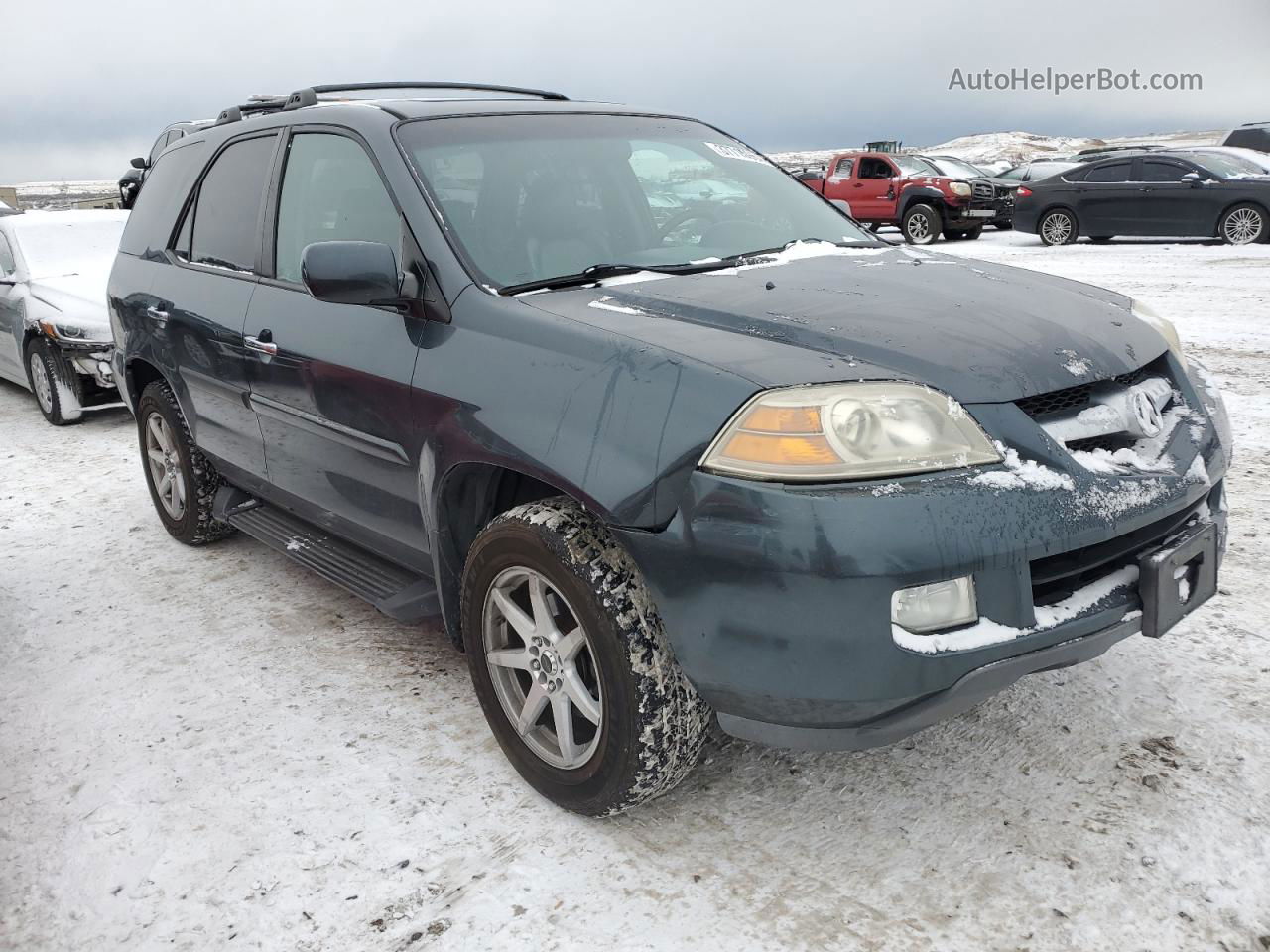 2005 Acura Mdx Touring Charcoal vin: 2HNYD186X5H519138